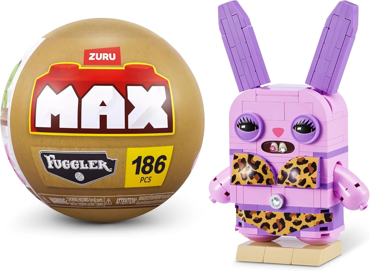 MAX Fuggler Baddies Collection Rabid Rabbit Figure Pack 186 Pieces、ToyWiz、kayou