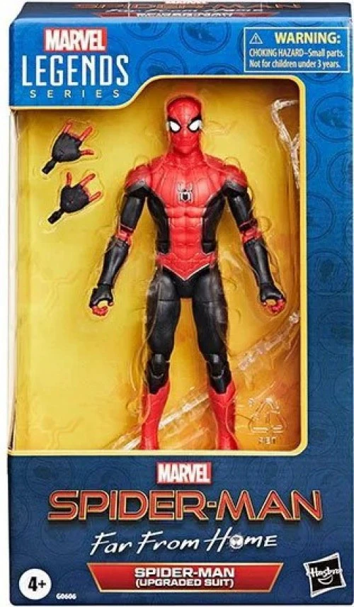 Spider-Man Far From Home Marvel Legends Spider-Man Action Figure Upgraded Suit, Damaged Package、ToyWiz、kayou