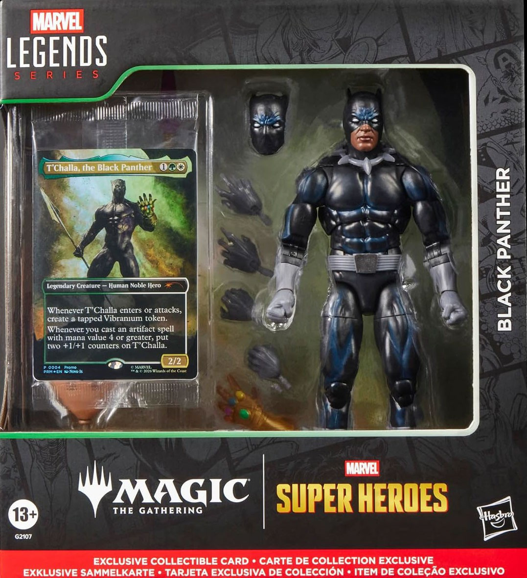 Marvel Legends Magic the Gathering Black Panther Exclusive 6