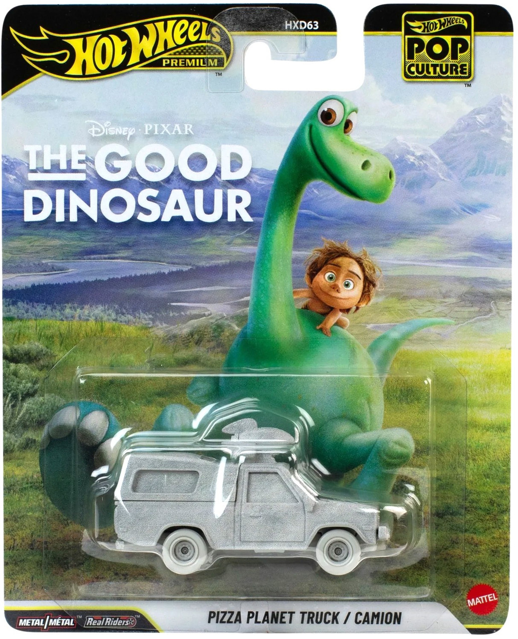 Hot Wheels Disney / Pixar The Good Dinosaur Premium POP Culture Pizza Planet Truck Die Cast Car、ToyWiz、kayou