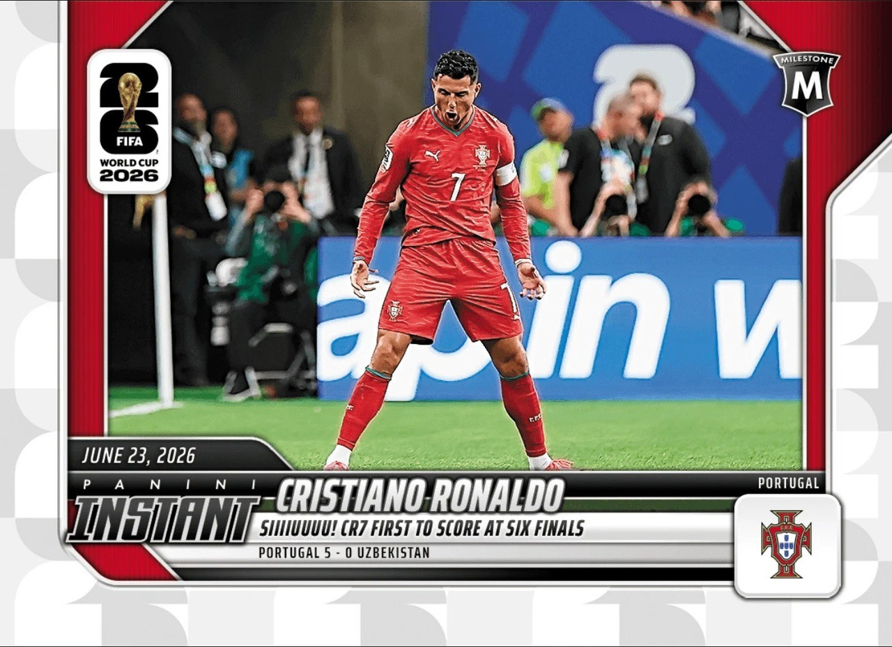 2026 Panini Instant FIFA World Cup Soccer Cristiano Ronaldo #99、ToyWiz、kayou