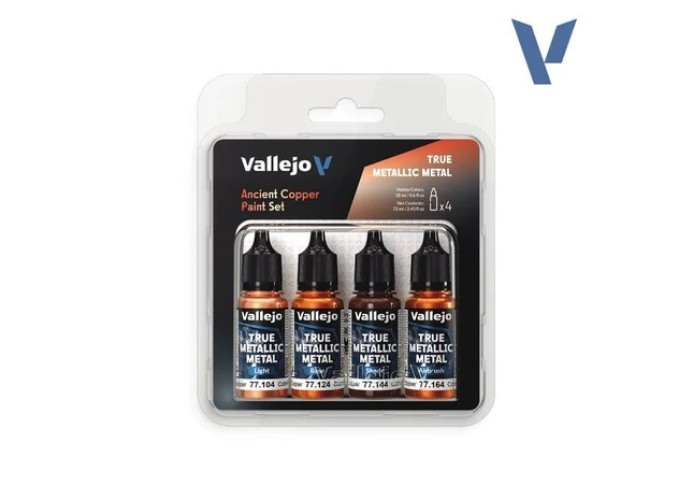 Vallejo Ancient Copper Paint Set Paint Set Vallejo、ToyWiz、kayou