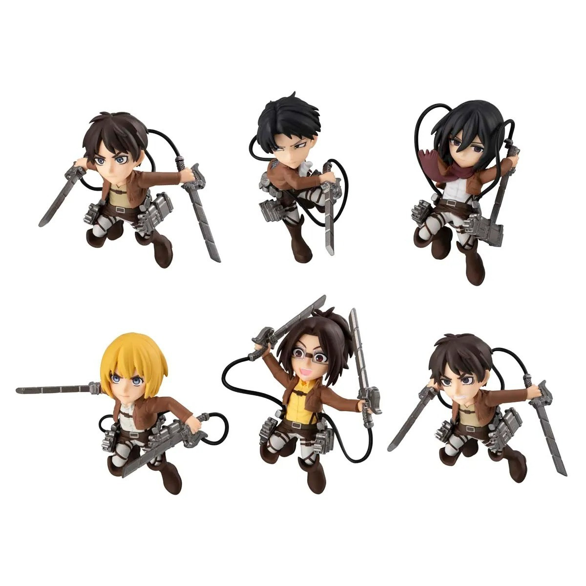 Tobimas Attack on Titan 1.96-Inch Box of 6 Figures (Pre-Order ships January)、ToyWiz、kayou