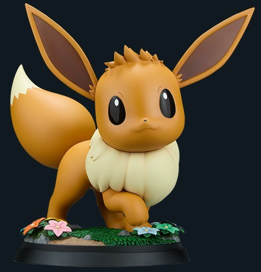 Pokemon Eevee 13.34-Inch Life-Size Statue (Pre-Order ships January)、ToyWiz、kayou