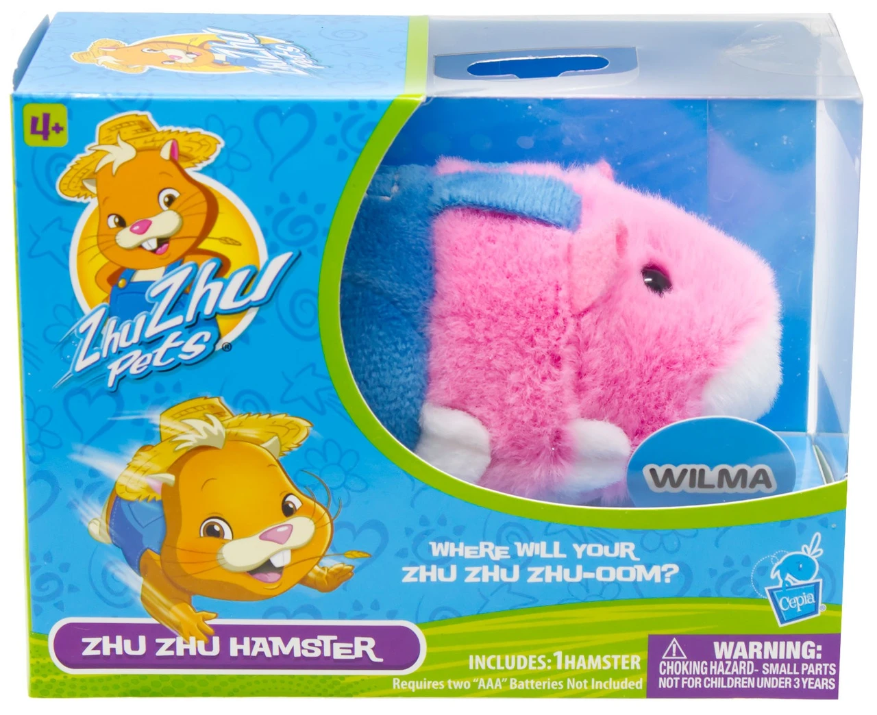 Zhu Zhu Pets Hamster Wilma Interactive Toy、ToyWiz、kayou