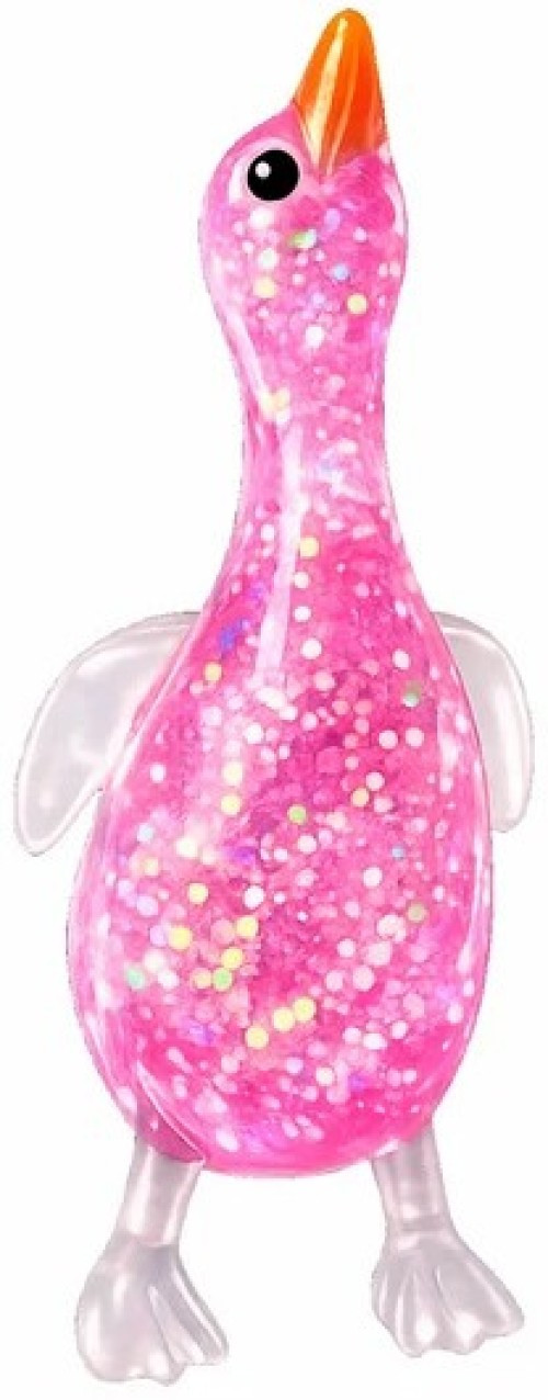 Curiosities Sugar Swaps Goose PINK 4.5-Inch Squeeze Toy、ToyWiz、kayou