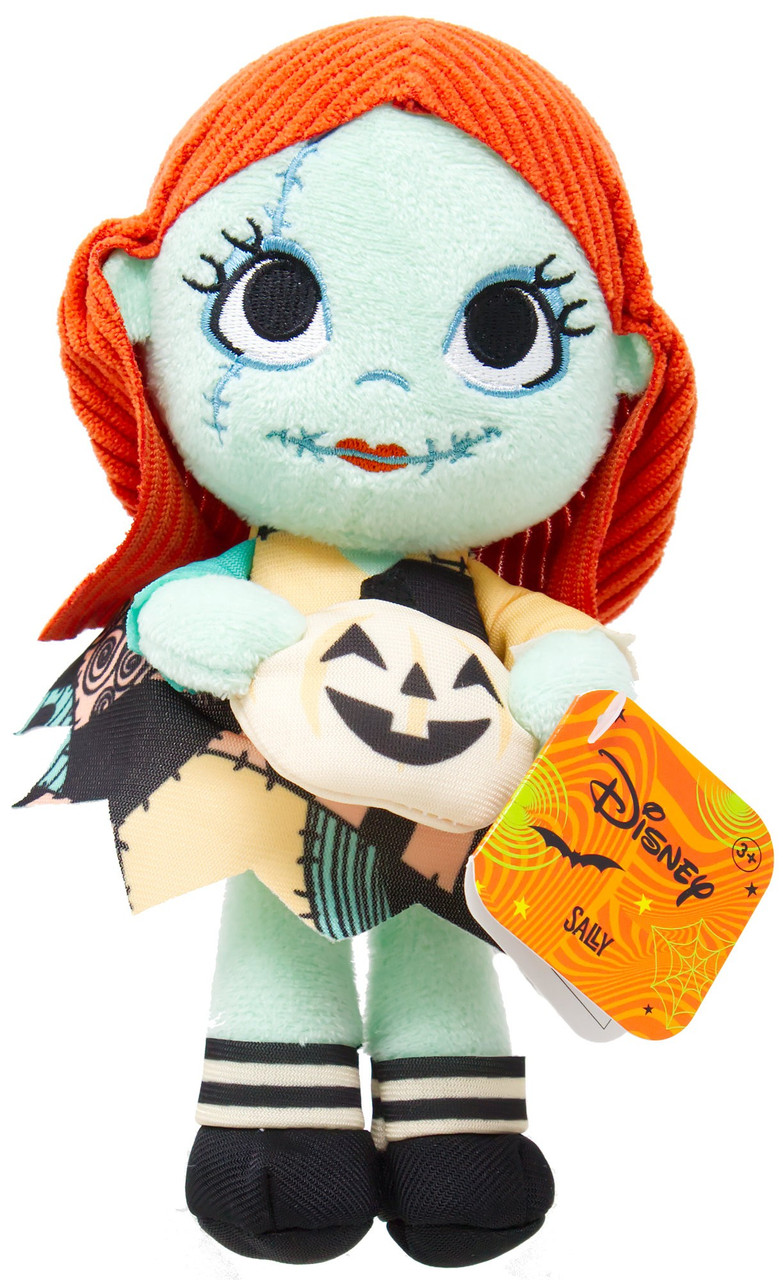 Disney The Nightmare Before Christmas Sally 6-Inch Mini Plush with Pumpkin、ToyWiz、kayou