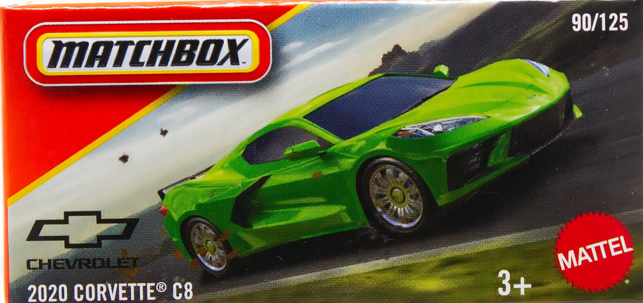 Matchbox 2020 Corvette C8 Diecast Car、ToyWiz、kayou