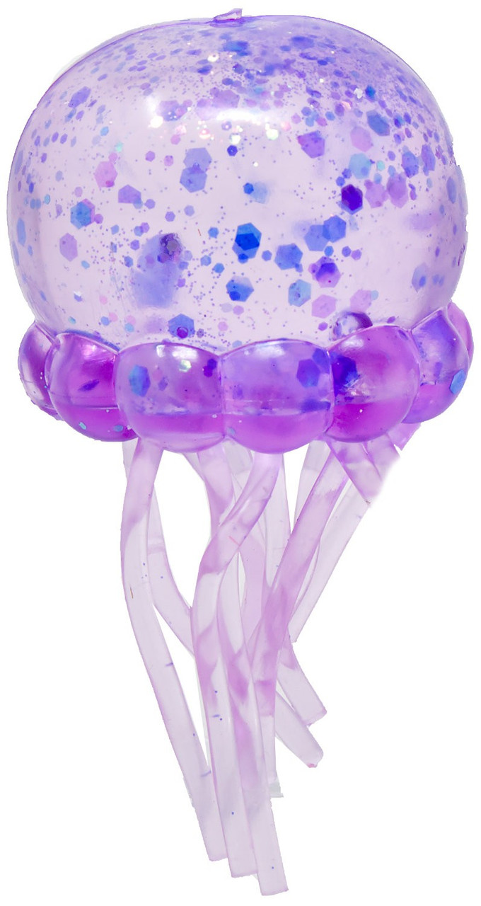 Fun Storm Jellyfhish Squishy PURPLE 2.5-Inch Squeeze Toy、ToyWiz、kayou