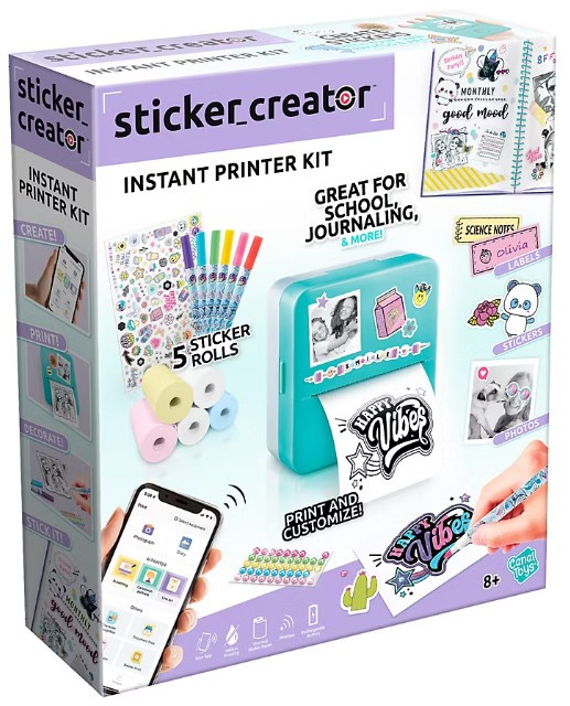Sticker Creator Instant Printer Kit Activity Set、ToyWiz、kayou