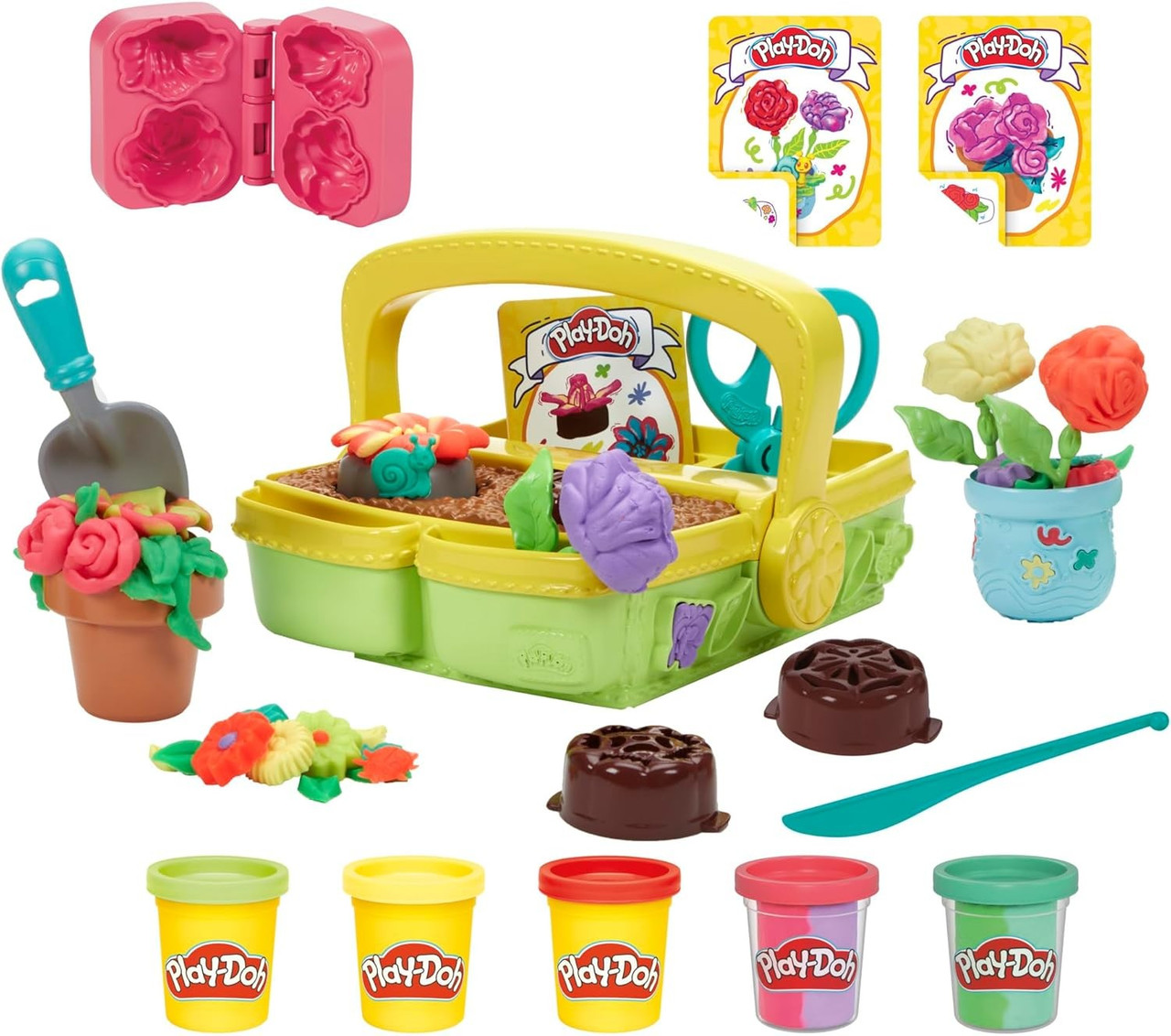 Play-Doh Blooming Flowers Playset、ToyWiz、kayou