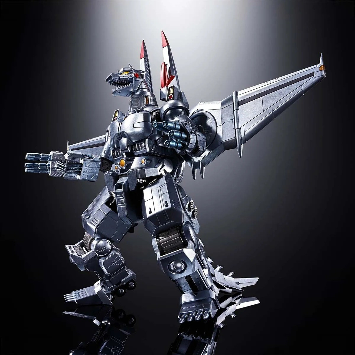 Tamashii Nations Chogokin Mechagodzilla 6.7-Inch Collectable Figure Ohrai Noriyoshi Poster Ver.、ToyWiz、kayou