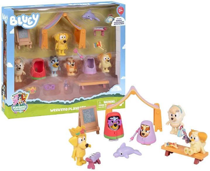 Bluey Weekend Playdate Playset、ToyWiz、kayou