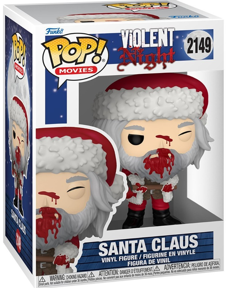 Funko Violent Night POP! Movies Santa Claus Vinyl Figure #2149 (Pre-Order ships October)、ToyWiz、kayou