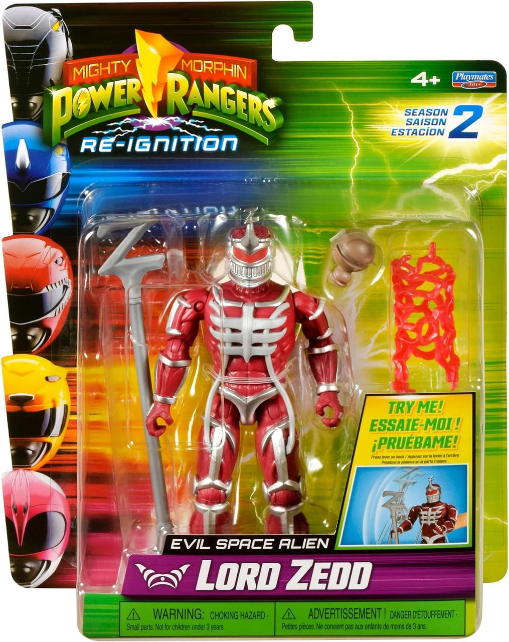 Power Rangers Mighty Morphin Re-Ignition Lord Zedd Action Figure Season 2、ToyWiz、kayou