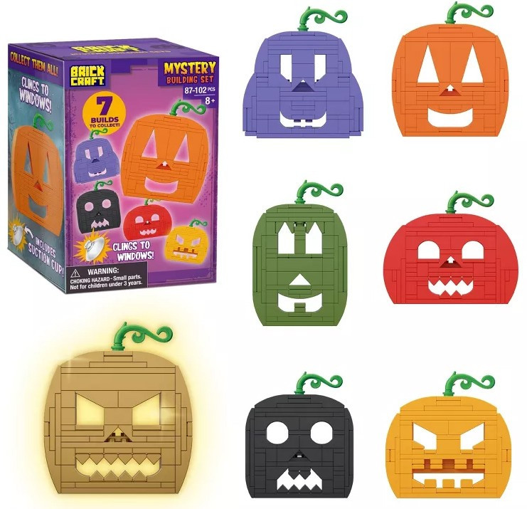 Brickcraft Brick Building Set Halloween Pumpkins Mystery Pack、ToyWiz、kayou