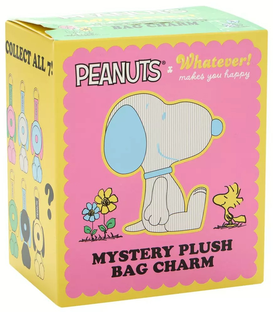 Peanuts Plush Bag Charm Mystery Pack 1 RANDOM Plush、ToyWiz、kayou