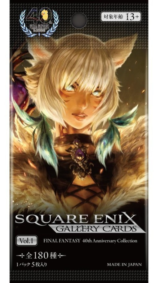 Final Fantasy 40th Anniversary Collection Trading Card Booster Box 10 Packs (Pre-Order ships October)、ToyWiz、kayou