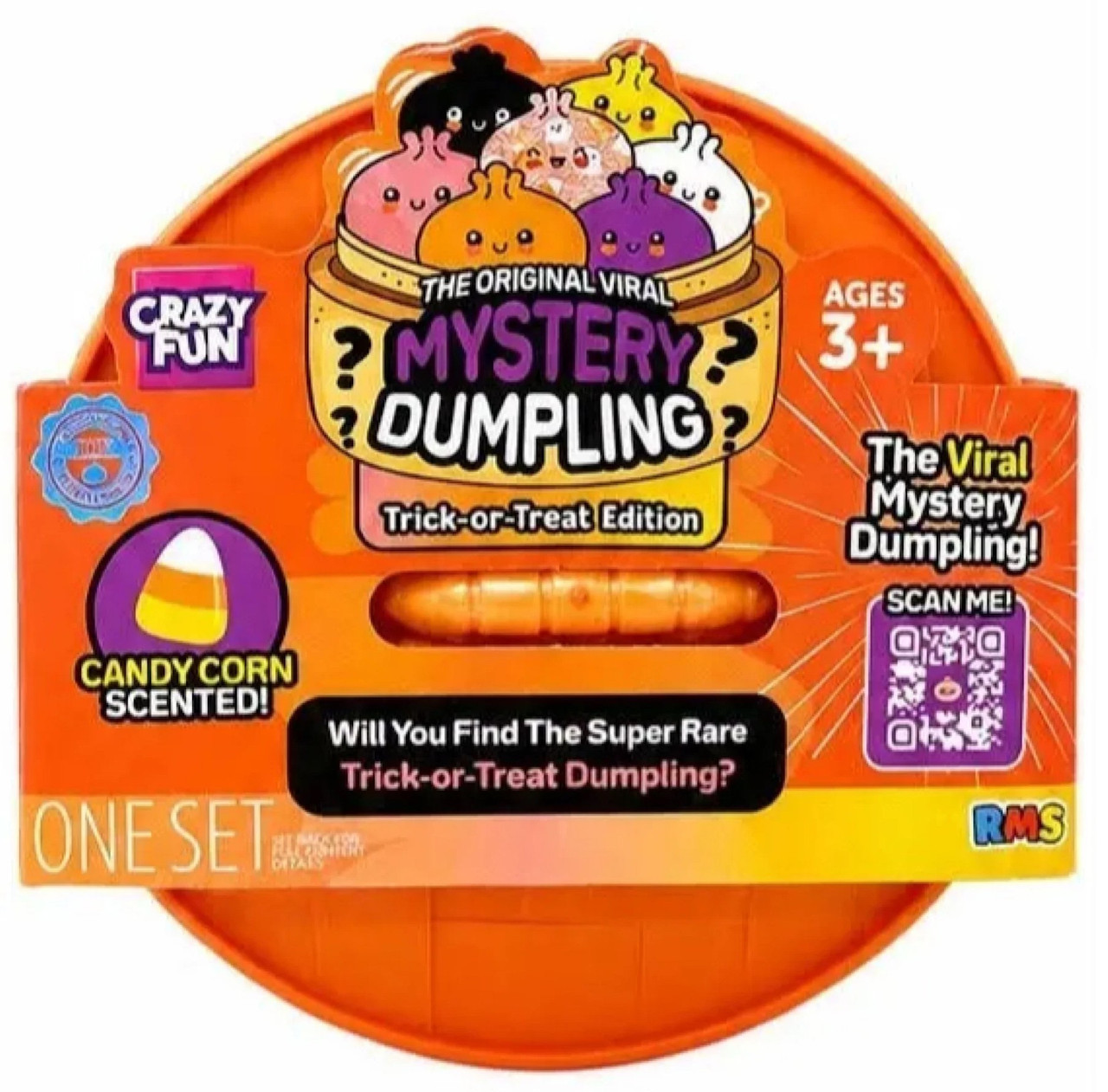 Crazy Fun Trick-or-Treat Edition Mystery Dumpling Mystery Pack Candy Corn Scented、ToyWiz、kayou
