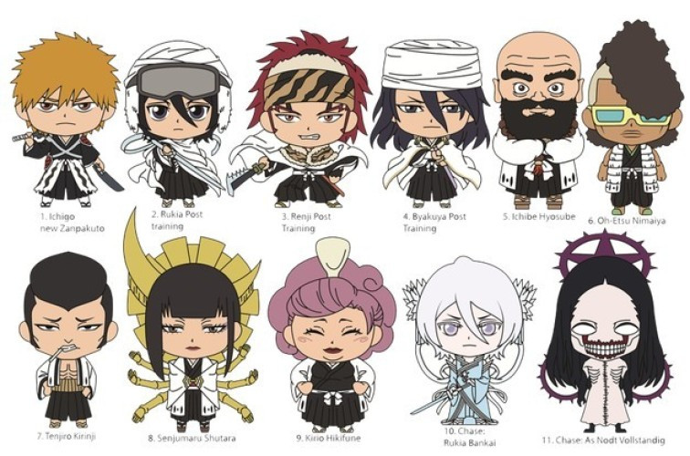 Bleach 3D Figural Bag Clip Thousand Year Blood War Series 3 Mystery Box 24 Packs (Pre-Order ships March)、ToyWiz、kayou