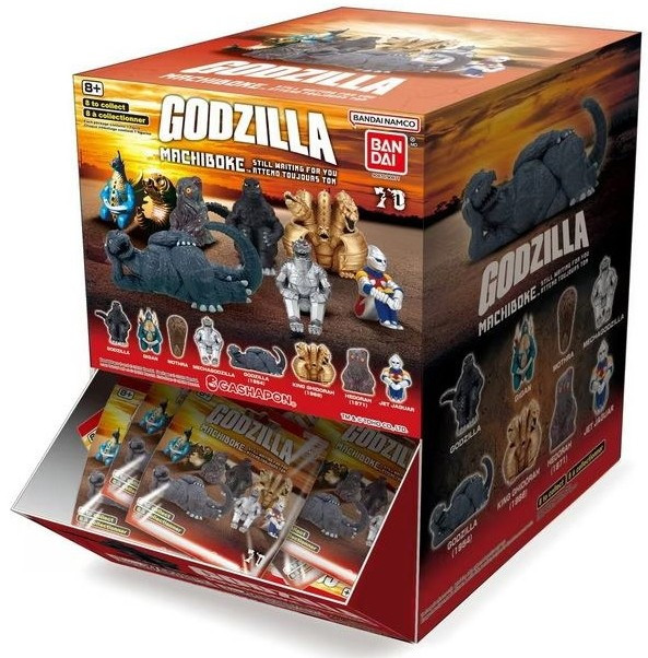 Godzilla Machiboke Mystery Box 24 Packs、ToyWiz、kayou
