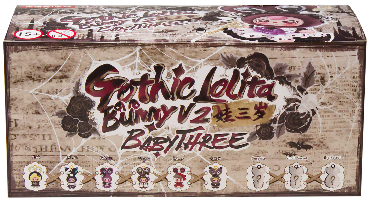 Baby Three Gothic Lolita Bunny V2 Mystery Box 1 RANDOM Plush Bag