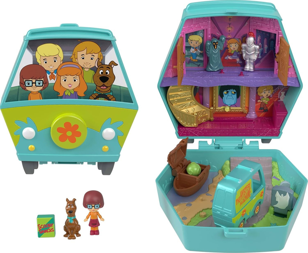 Polly Pocket X Scooby-Doo! Scooby-Doo! Compact Playset、ToyWiz、kayou
