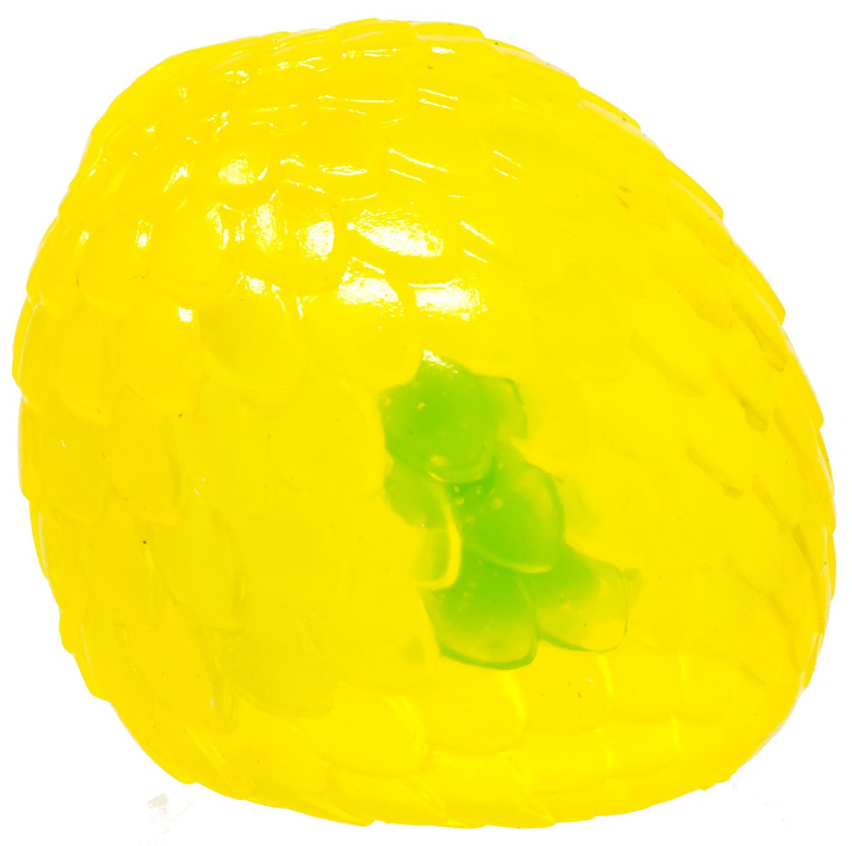 Scrunchems Sugar Dragon Egg YELLOW Sensory Stress Squishy Toy with Glow-in-the-Dark Dragon、ToyWiz、kayou