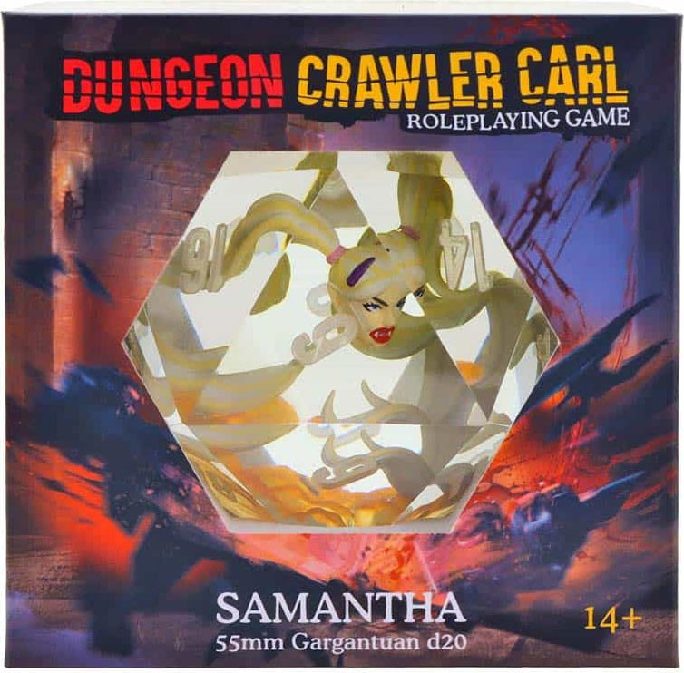 Dungeon Crawler Carl Role-Playing Game Samantha Oversized D20 I WILL KILL YOUR MOTHER! (Pre-Order ships January)、ToyWiz、kayou