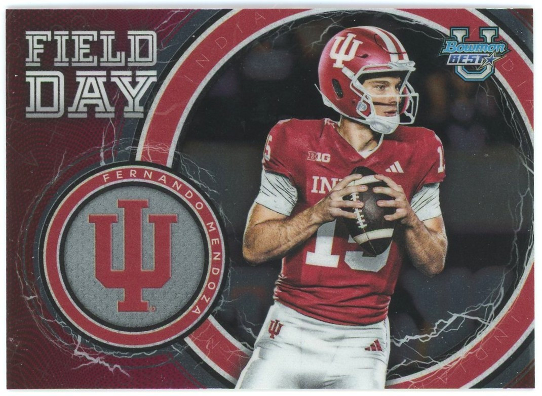 NCAA 2025 Bowman Best University Field Day Fernando Mendoza FD-3、ToyWiz、kayou