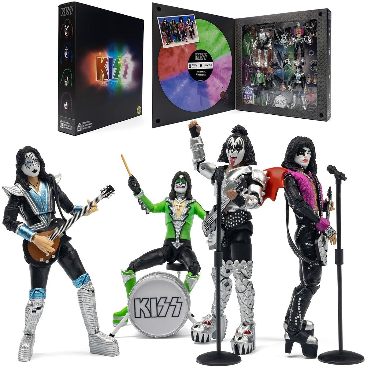 KISS BST AXN Demon, Catman, Spaceman Starchild 5 Action Figure 4