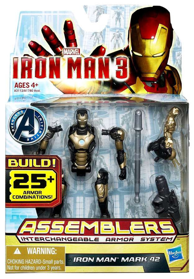 Iron Man 3 Homem De Ferro Hasbro Novo Coleção Assemblers | MercadoLivre