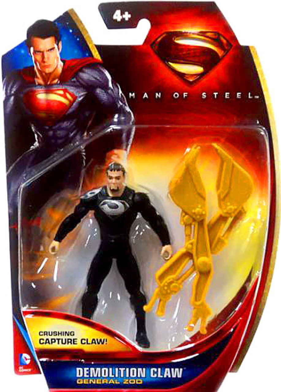 Superman Man Of Steel General Zod Action Figure Demolition Claw Mattel Toys Toywiz - man of steel superman v general zod roblox