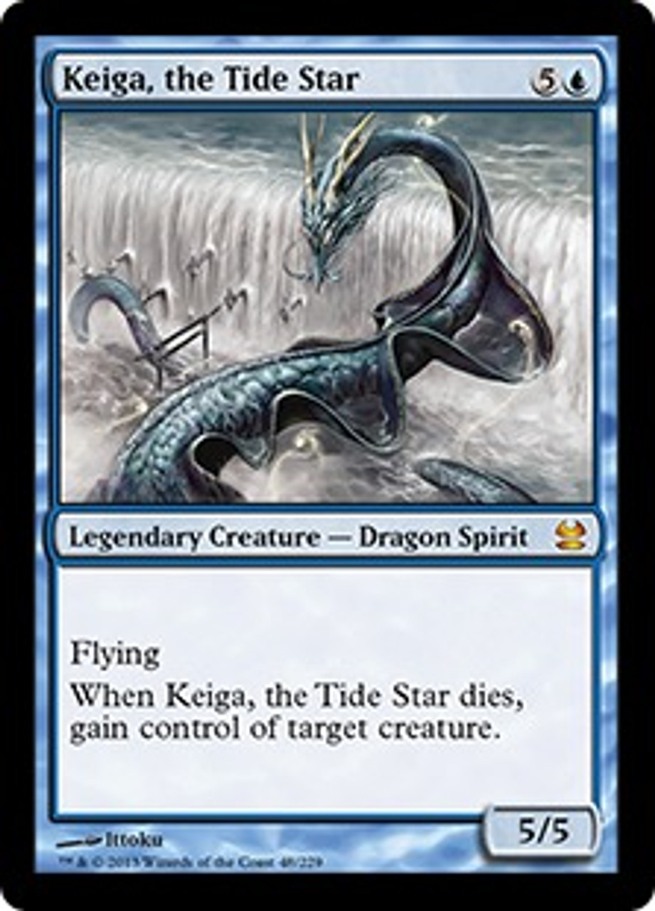 MtG Modern Masters Mythic Rare Keiga, the Tide Star #48