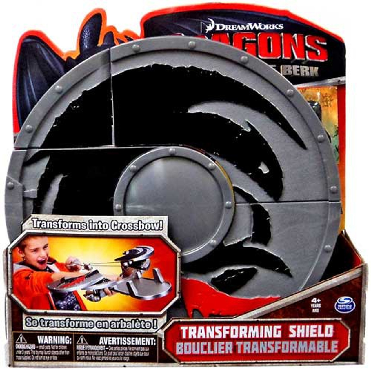How to Train Your Dragon Dragons Defenders of Berk Transforming Shield