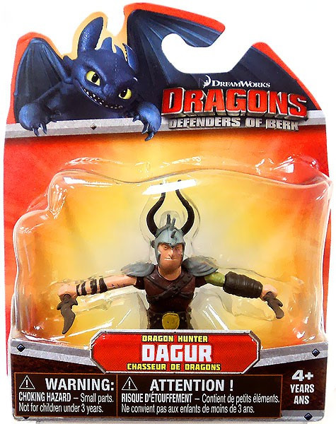 How To Train Your Dragon Dragons Defenders Of Berk Dagur 3 Mini Figure Spin Master Toywiz