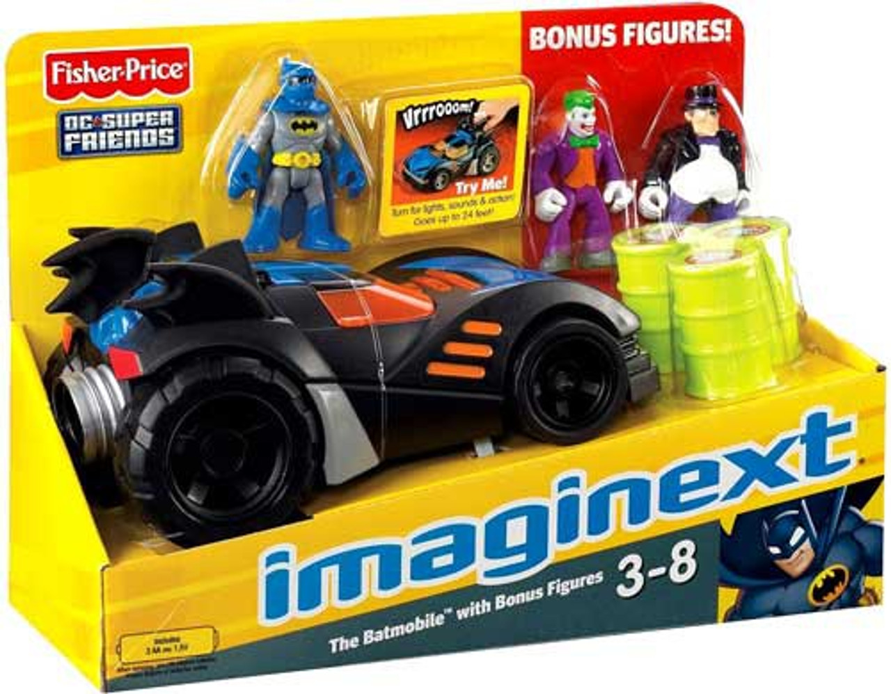 imaginext batmobiles