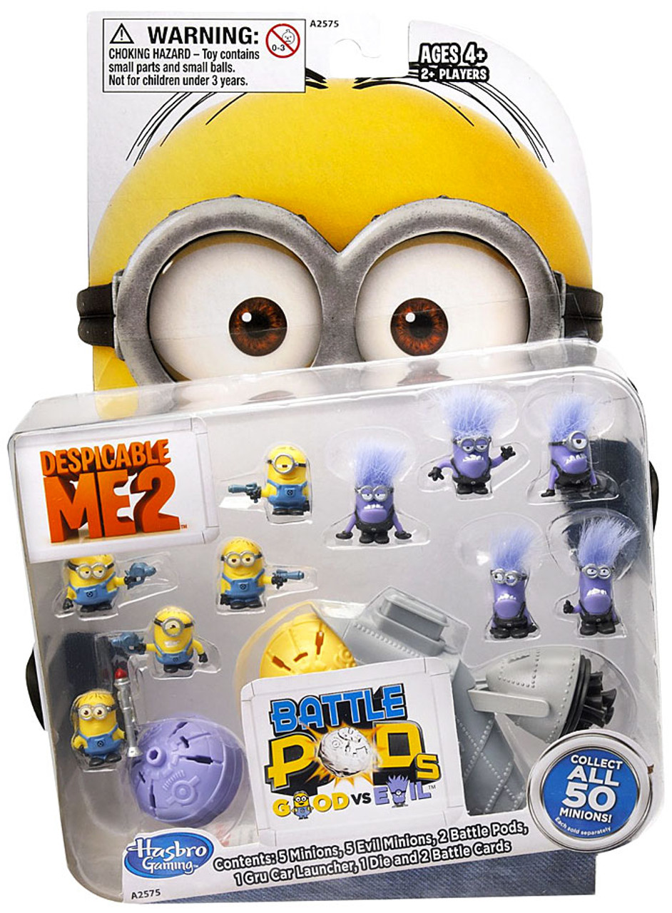 Despicable Me 2 Battle Pods Good Vs Evil Figure Pack Hasbro Toys Toywiz