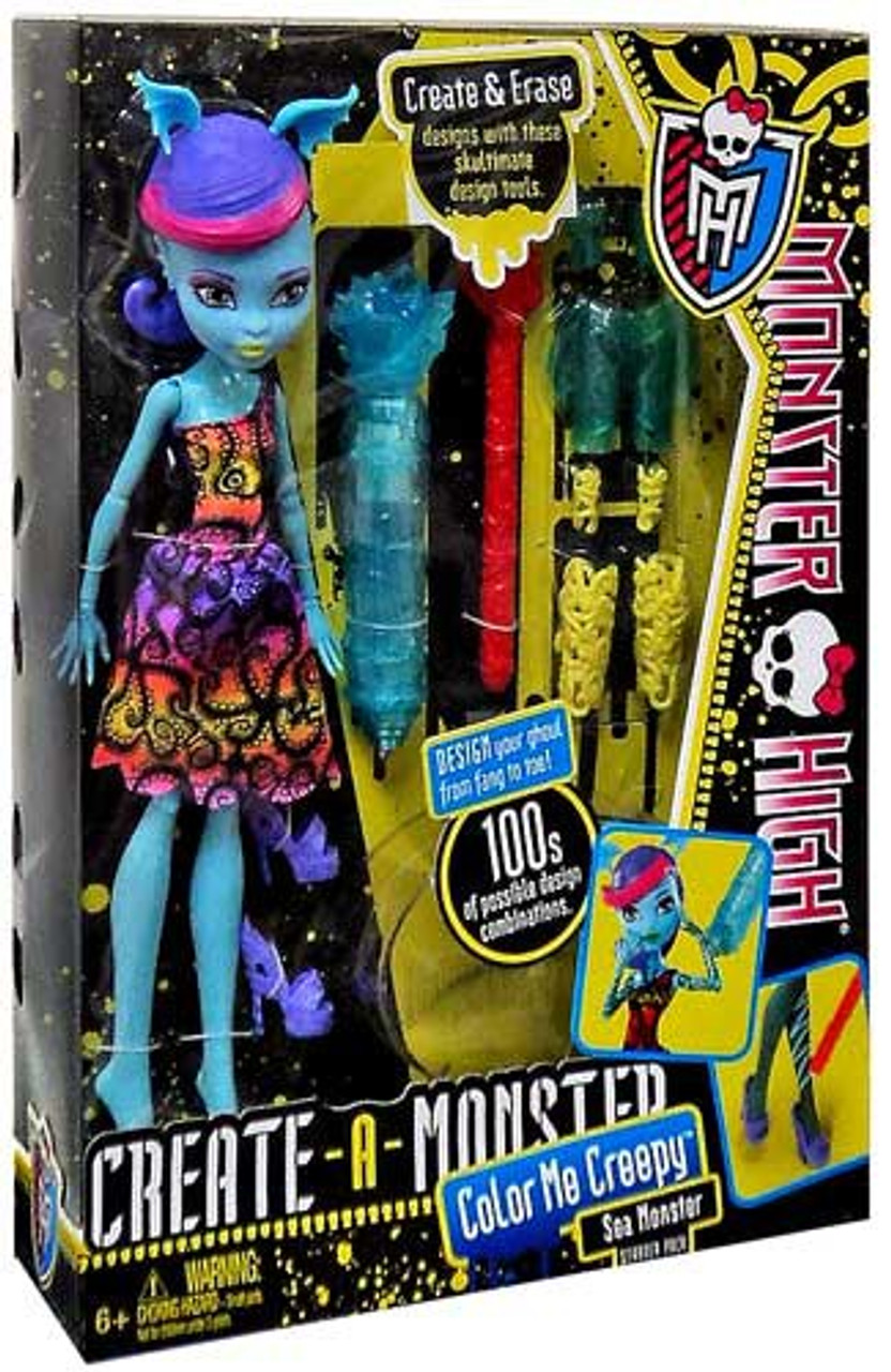 monster high create a monster starter set