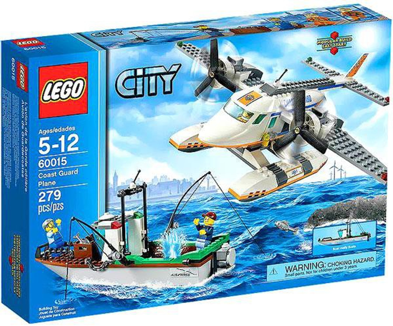 Lego City Coast Guard Plane Exclusive Set 60015