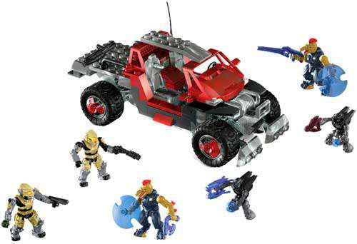 Mega Bloks Halo Red UNSC Spade: Action Figure Da Collezione Per I 10 Anni Del Franchise