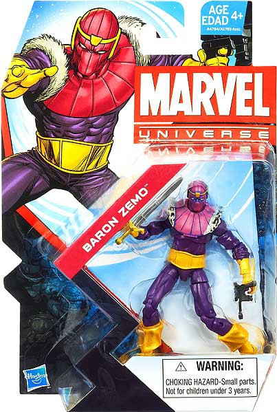 Marvel Universe Series 23 Baron Zemo 3.75 Action Figure 22 Hasbro Toys