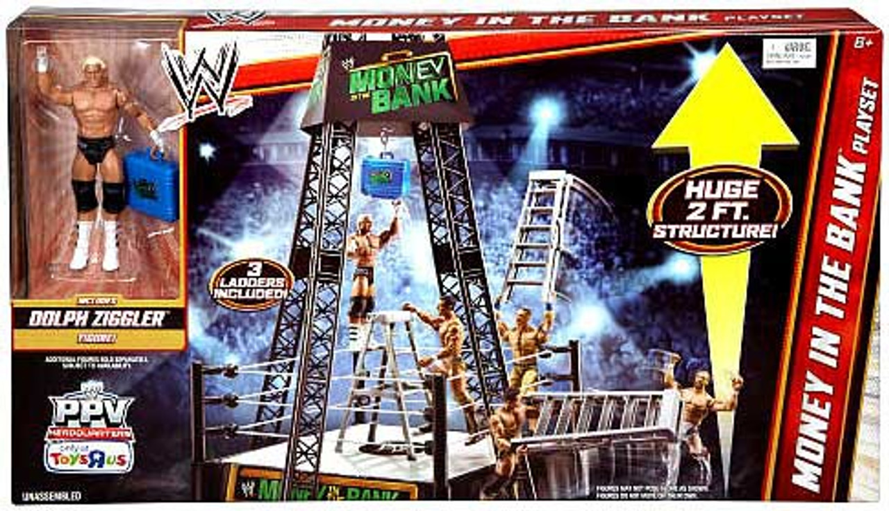 wwe money inthe bank playset