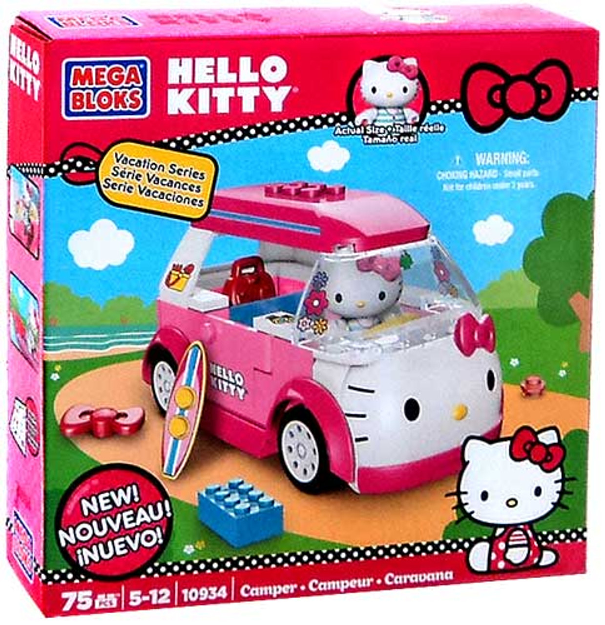 Mega Bloks Hello Kitty Vacation Series Camper Set 10934 Toywiz - roblox camper toy