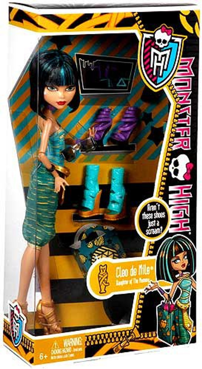 monster high dead tired cleo de nile doll