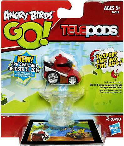 Angry Birds GO Telepods Kart Series 1 Red Bird Figure Pack Hasbro Toys ToyWiz