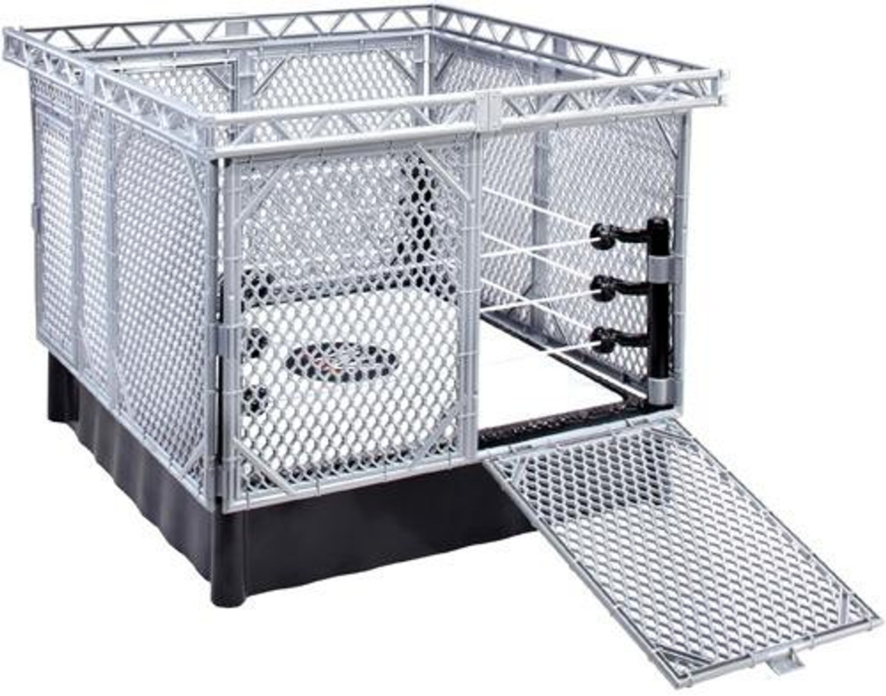 wwe modern day steel cage playset