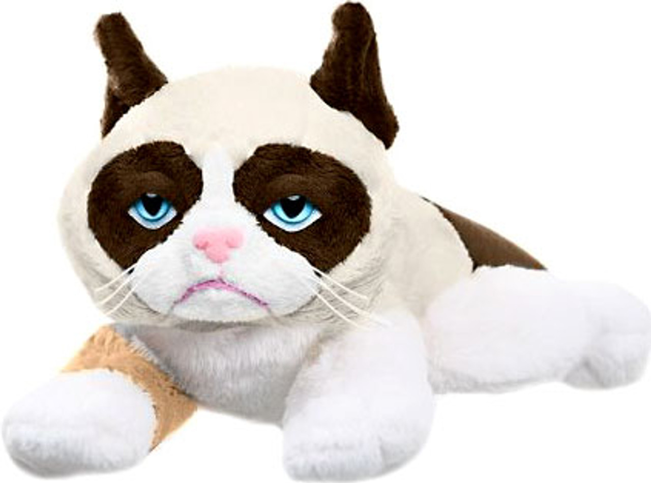 Grumpy Cat Grumpy Cat 8 Plush Laying Down Ganz Toywiz