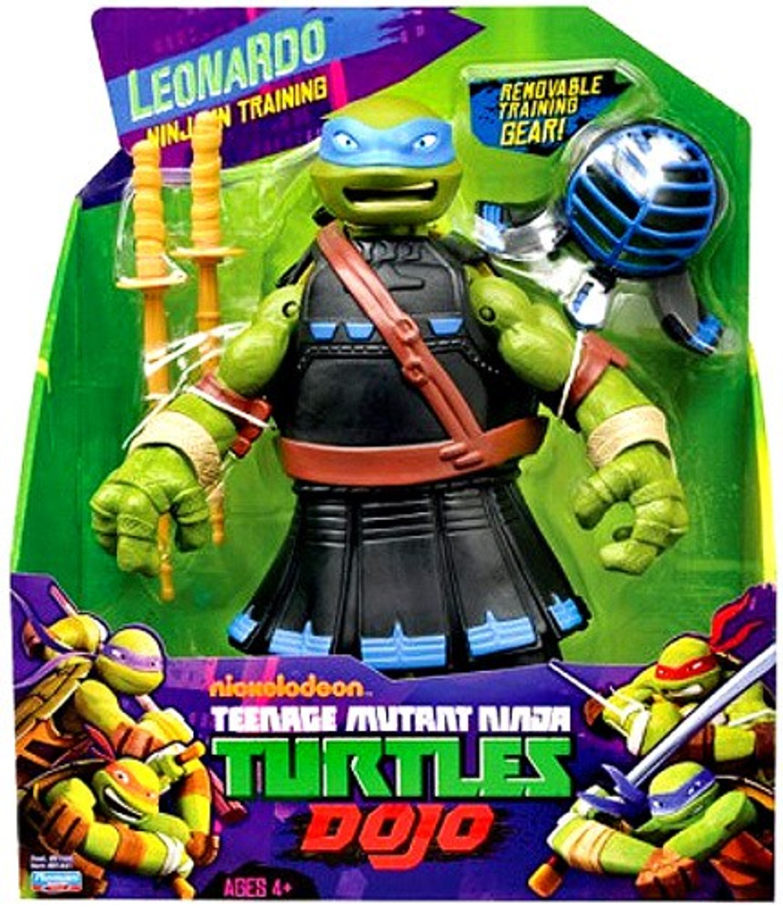 Teenage Mutant Ninja Turtles Nickelodeon Dojo Leonardo 11 Action Figure