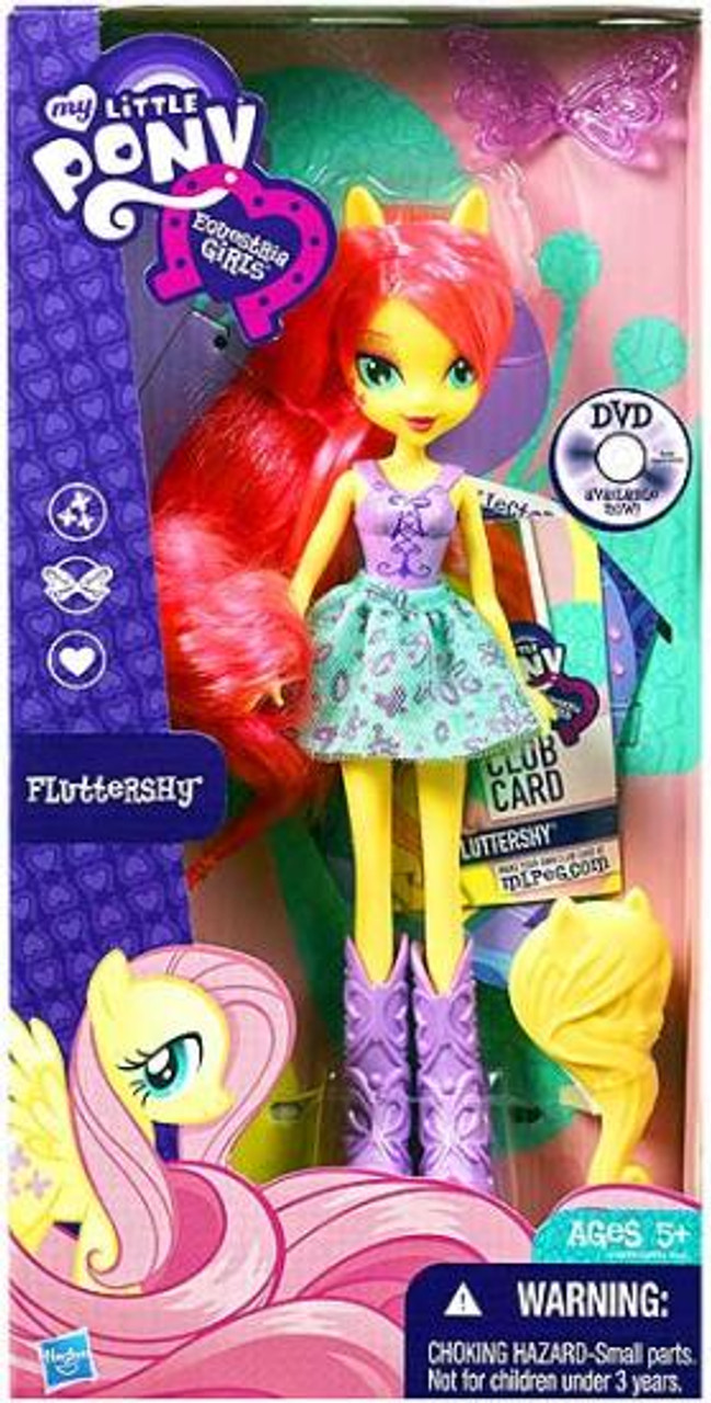 my little pony equestria girls fluttershy doll